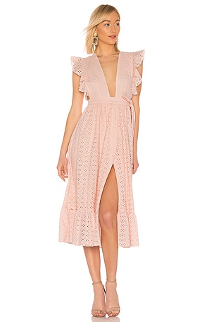 MAJORELLE Mistwood Dress in Ballet Pink REVOLVE