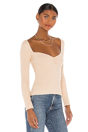 MAJORELLE Salone Sweater in Beige