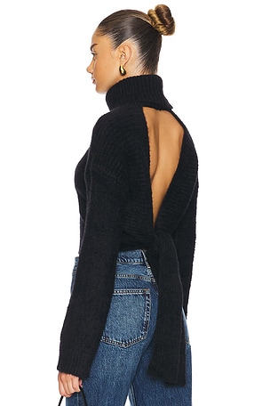 Elouise Tie Back Sweater MAJORELLE