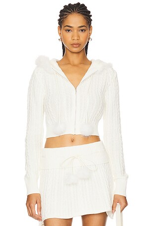 Aimee Cloud Knit Hoodie