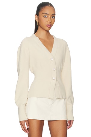 MAJORELLE Alden Cardigan in Neutral