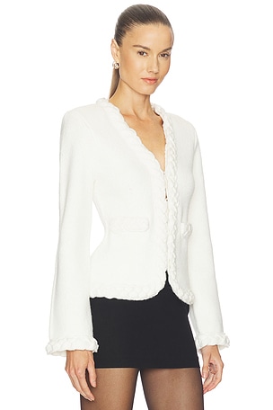 MAJORELLE Kiella Cardigan in Ivory