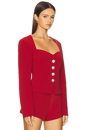 MAJORELLE Lori Jacket in Red