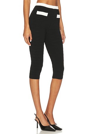 MAJORELLE Chanthra Capri in Black