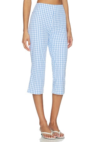 MAJORELLE Viviana Capri in Blue,White. Size XL. Also