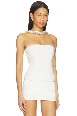 MAJORELLE Nicolette Top in White