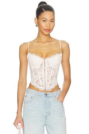 Lorena Bustier Top MAJORELLE