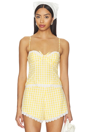 Peggy Bustier Top MAJORELLE