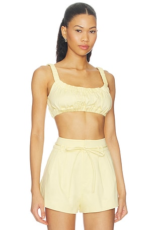 MAJORELLE Leigh Top en Jaune