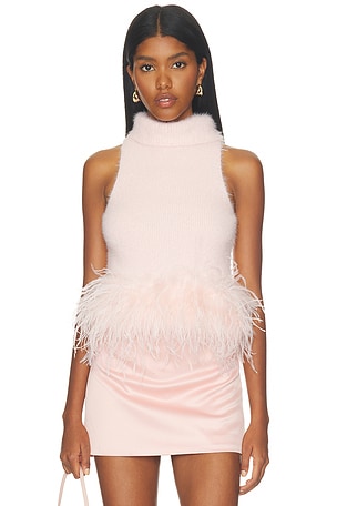 Starlette Feather Tank MAJORELLE