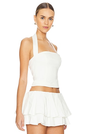 MAJORELLE Luana Top in Ivory