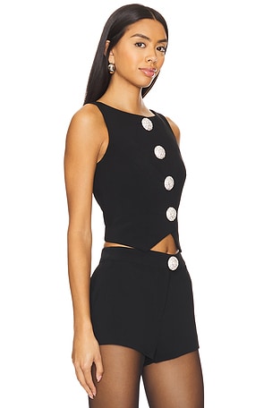 MAJORELLE Hadlee Top in Black