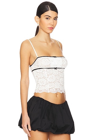 MAJORELLE Leila Top in White
