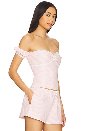 MAJORELLE Cynthia Top in Blush