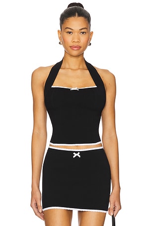 Moriah Halter Top MAJORELLE