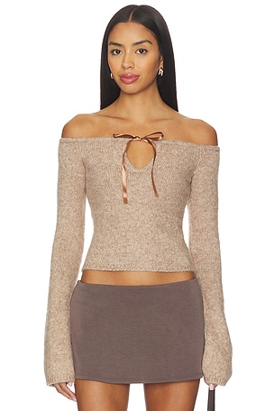 Eve Off Shoulder Top MAJORELLE