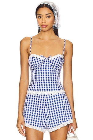 Peggy Bustier Top MAJORELLE