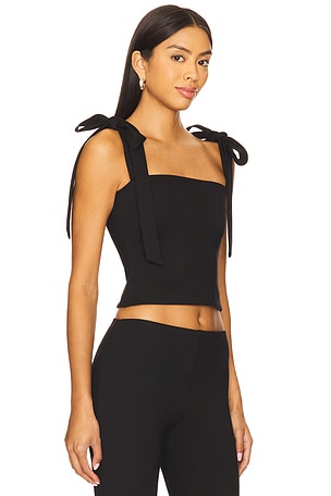 MAJORELLE Stacia Top in Black