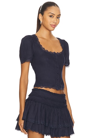 MAJORELLE Betsy Top en Marine