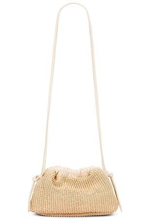 Mansur Gavriel Mini Cloud Clutch in Neutral