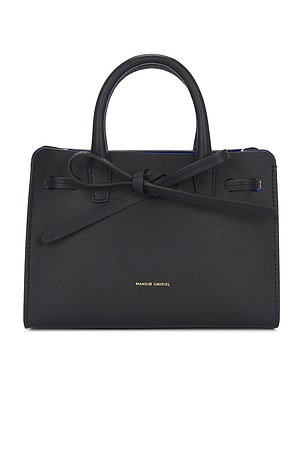 Mansur Gavriel Mini Mini Sun Bag in Black