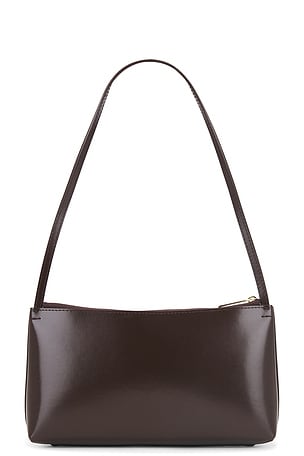 Mansur Gavriel Gaia Shoulder Bag in Chocolate