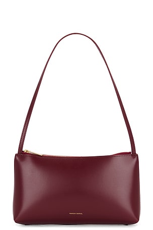 Mansur Gavriel Gaia Shoulder Bag in Claret