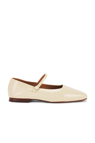 Square Toe Mary Jane Flat Mansur Gavriel