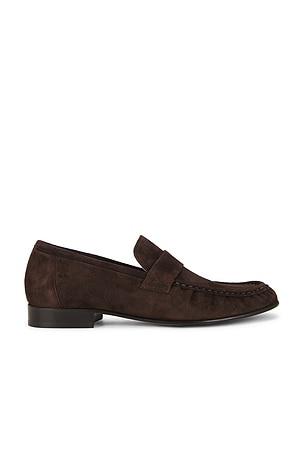 Ruched Loafer Mansur Gavriel