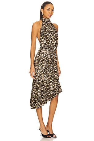 Miaou Karina Dress in Brown