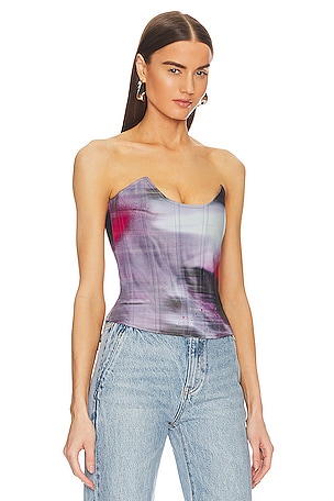Miaou Leia Corset in Purple