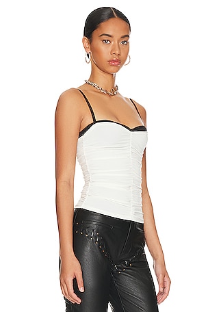 Miaou Renzo Tube Top in Cream