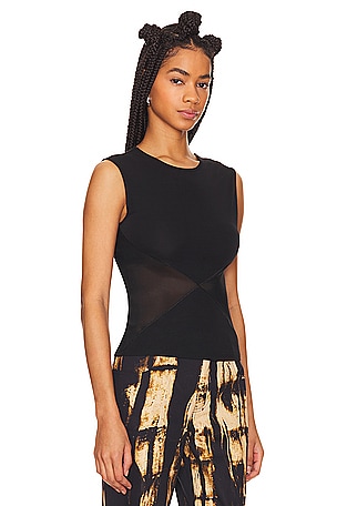 Miaou Sasha Top in Black