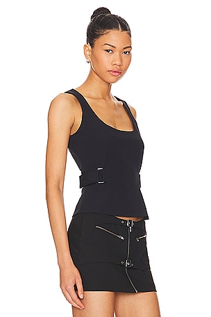 Miaou Leila Top in Black