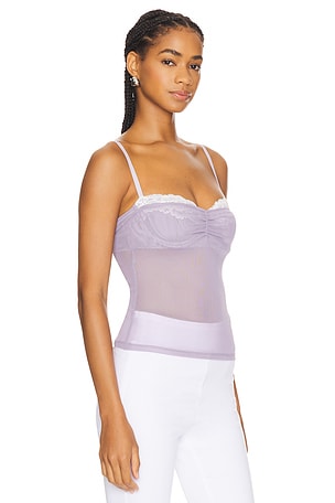 Miaou Enzo Top in Grey