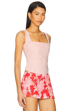 Miaou Luna Top in Blush