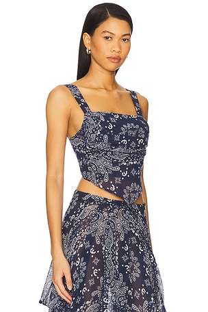 Miaou Tati Top in Blue