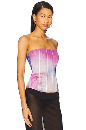 Miaou x REVOLVE Libra Corset in Fuchsia