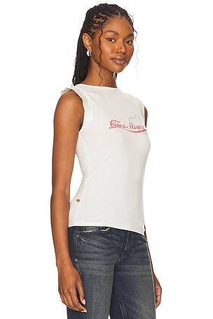 Miaou Lucia Top in White