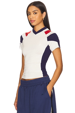 Miaou Mel Tee in White. Size XXS. Also