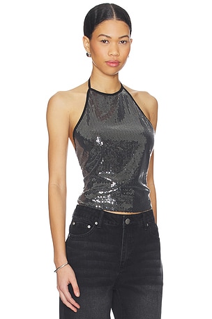 Miaou Natalia Top in Black