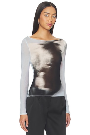 Miaou Amelia Top in Grey