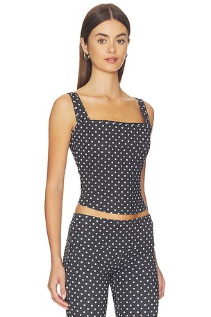 Miaou Luna Top in Black. Size XS. Also