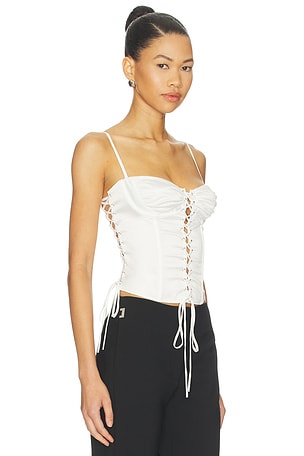 Miaou Emilia Corset in White