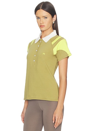 Miaou Lou Polo in Olive. Size XXS. Also