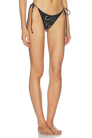 Miaou Kauai Bikini Bottom in Black