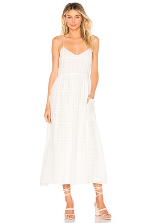 yellow loft dress Blue and White Maxi Dress Large