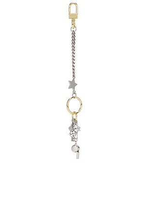 Marc Jacobs The Cluster Charm in Metallic Silver