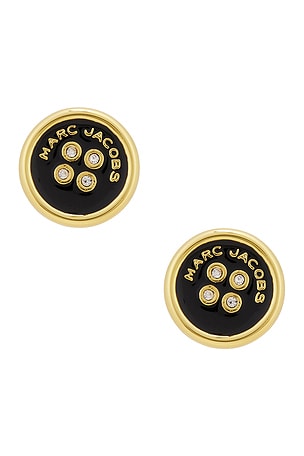 CLOUS D'OREILLES BUTTON Marc Jacobs