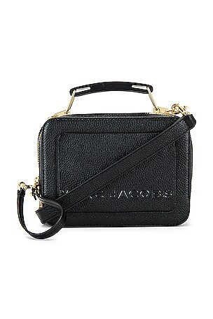 Marc jacobs box bag black and white sale